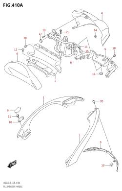 410A - PILLION RIDER HANDLE