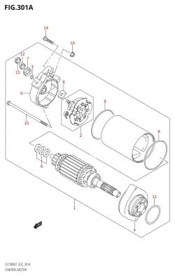 301A - STARTING MOTOR