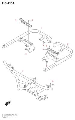 415A - FOOTREST