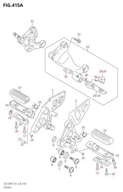 415A - FOOTREST