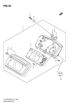 032 - SPEEDOMETER ASSY