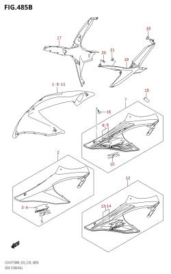 485B - SIDE COWLING (K9)