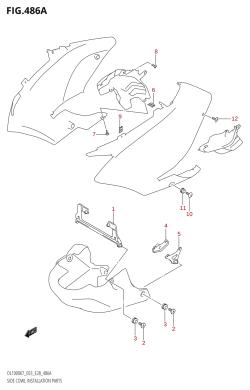 486A - SIDE COWL INSTALLATION PARTS