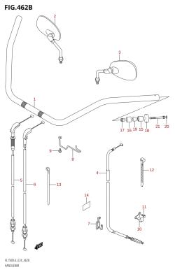 462B - HANDLEBAR (VL1500B:L4:E24)