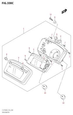330C - SPEEDOMETER (LT-A750XPZ:L9:P24)