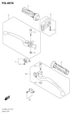 467A - HANDLE LEVER