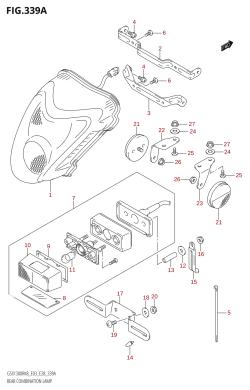 339A - REAR COMBINATION LAMP