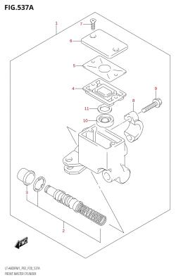 537A - FRONT MASTER CYLINDER