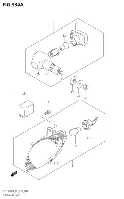 334A - TURNSIGNAL LAMP (K4)