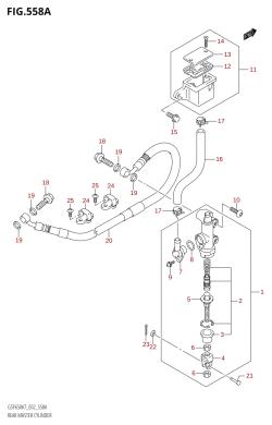 558A - REAR MASTER CYLINDER (GSF650,GSF650S,GSF650U,GSF650SU)