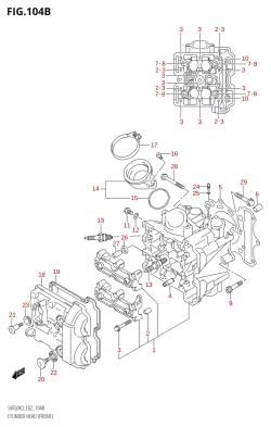 104B - CYLINDER HEAD (FRONT) (K7)