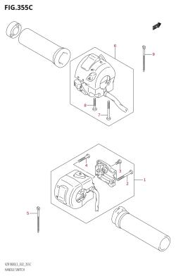 355C - HANDLE SWITCH (VZR1800:L3:E24)