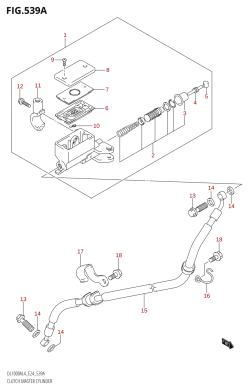 539A - CLUTCH MASTER CYLINDER