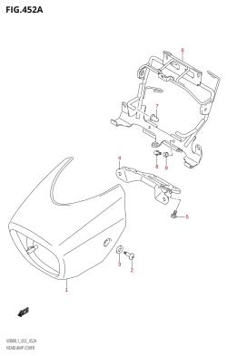 452A - HEADLAMP COVER