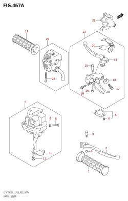 467A - HANDLE LEVER