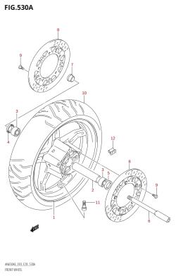 530A - FRONT WHEEL (AN650)