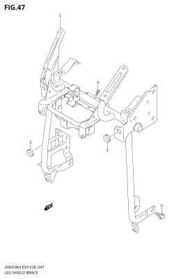 047 - LEG SHIELD BRACE
