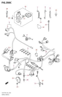 350C - WIRING HARNESS (K3)