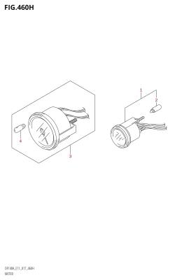 460H - METER (DF140AZ:E11)