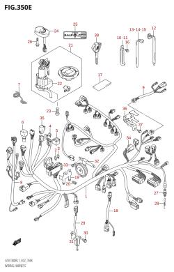 350E - WIRING HARNESS (GSX1300R:L1:E51)