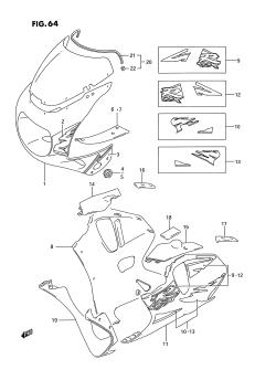 064 - COWLING BODY (MODEL S M18,D5R)