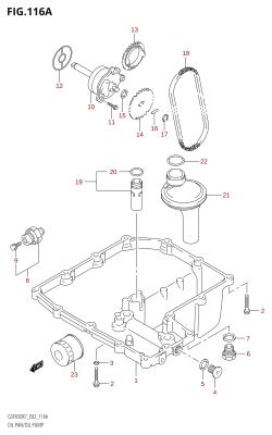 116A - OIL PAN /​ OIL PUMP