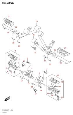 415A - FOOTREST