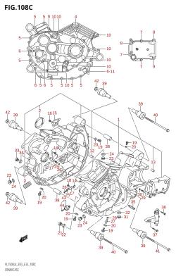108C - CRANKCASE (VL1500B:L4:E03)