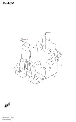 405A - BATTERY HOLDER