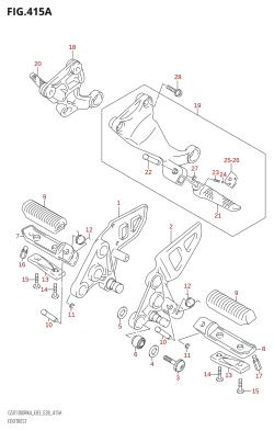 415A - FOOTREST