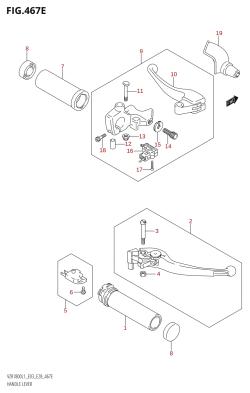 467E - HANDLE LEVER (VZR1800Z:L1:E28)
