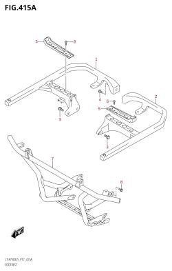 415A - FOOTREST