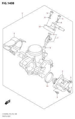 140B - THROTTLE BODY (LT-A500X:M2:P28)