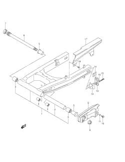 062 - REAR SWINGING ARM (MODEL K4)