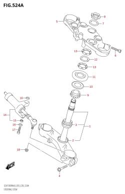 524A - STEERING STEM