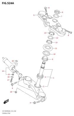 524A - STEERING STEM