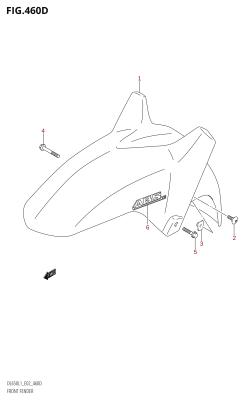 460D - FRONT FENDER (DL650A:L1:E02)