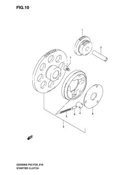 010 - STARTER CLUTCH