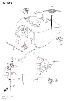 420B - FUEL TANK (VL1500:L3:E28)