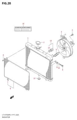 020 - RADIATOR (LT-A750XPK9 P17)