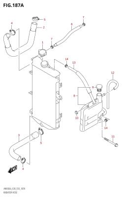 187A - RADIATOR HOSE