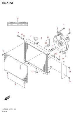 185E - RADIATOR (LT-A750XP:M2:P28)