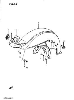 055 - FRONT FENDER