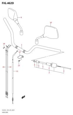 462D - HANDLEBAR (DL650A:L1:E03)