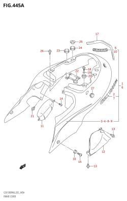 445A - FRAME COVER (K4)