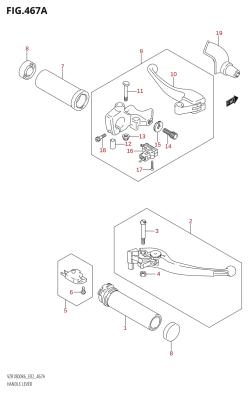 467A - HANDLE LEVER