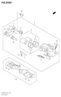 555A - REAR CALIPER