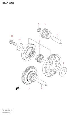 122B - STARTER CLUTCH (K3)