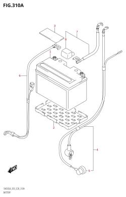 310A - BATTERY (SV650:L8:E03)