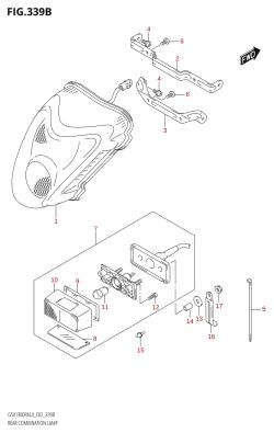 339B - REAR COMBINATION LAMP (GSX1300RA:L4:E19)